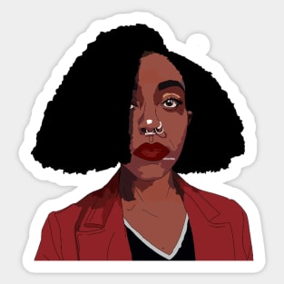 Jane Lane Sticker